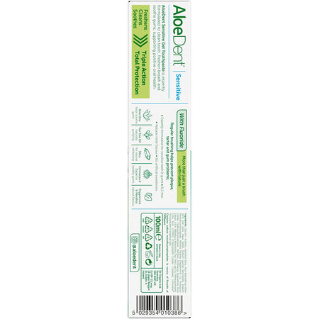 Aloe Dent Toothpaste Sensitive with Fluoride 100ml