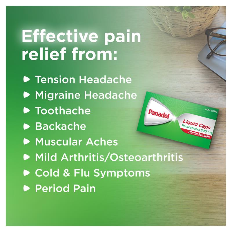 Panadol Liquid Capsules 16