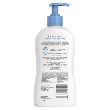 Cataphil Baby Moisturising Bath & Wash 400ml