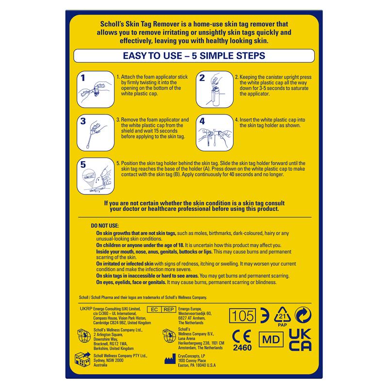 Scholl Freeze Away Skin Tag Remover