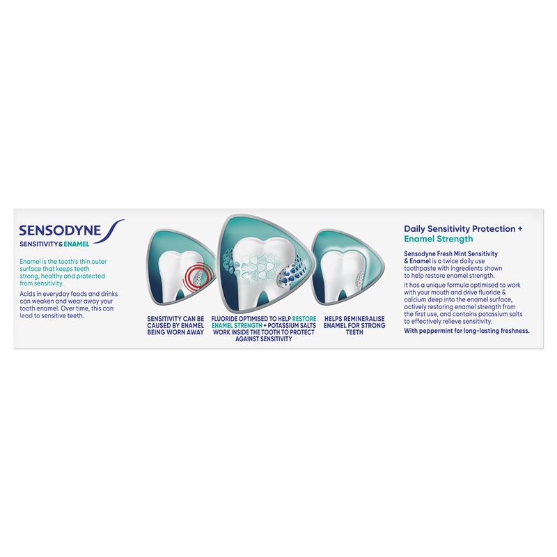 Sensodyne Sensitivity & Enamel Freshmint Toothpaste 100g