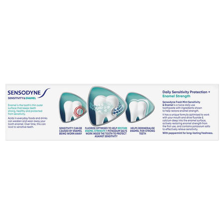 Sensodyne Sensitivity & Enamel Freshmint Toothpaste 100g