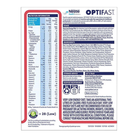Optifast VLCD Bar Berry 6x65g