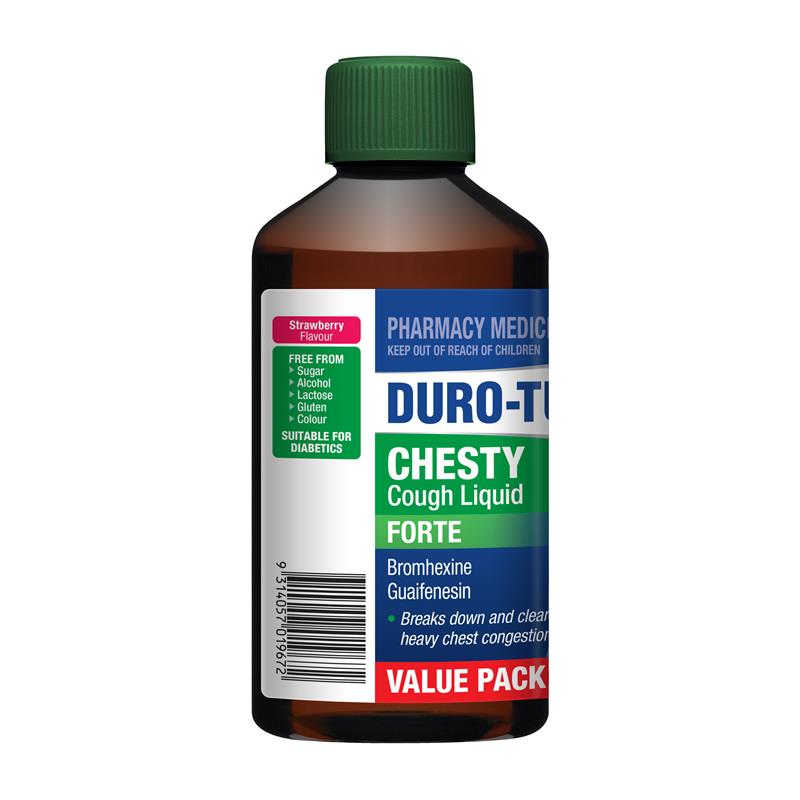 Duro-tuss Chesty Cough Liquid Forte 350ml