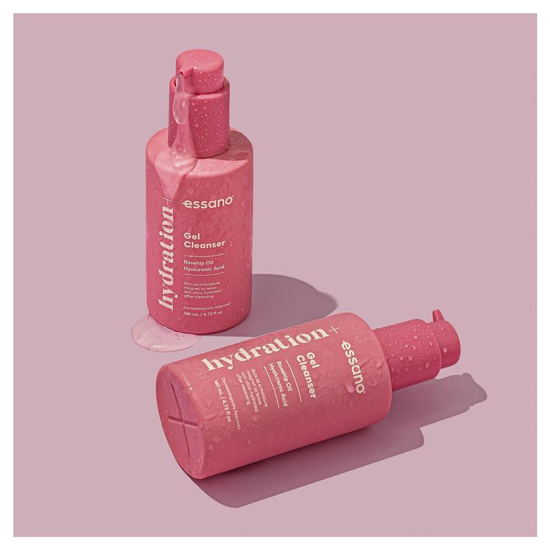 Essano Hydration Gel Cleanser with Rosehip Oil and Hyaluronic Acid 140ml