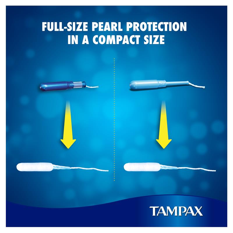 Tampax Compak Pearl Regular 18 Pack