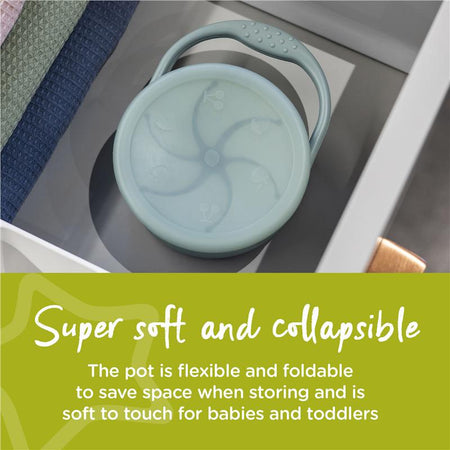 Tommee Tippee Silicone Collapsible Snack Pot