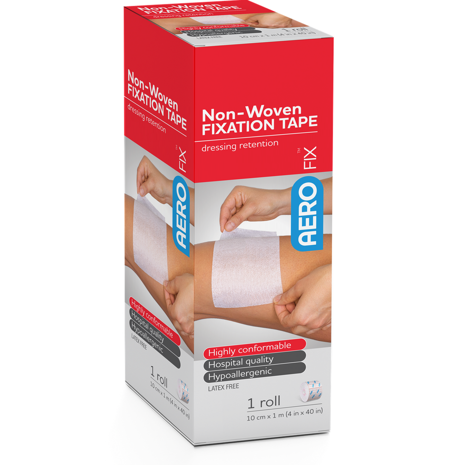 Aerofix Non-woven Fixation Tape 10cm X 1m