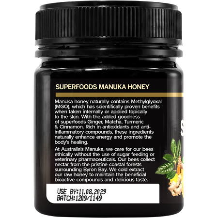 Australia's Manuka Superfoods Manuka Healers 250+MGO 250g