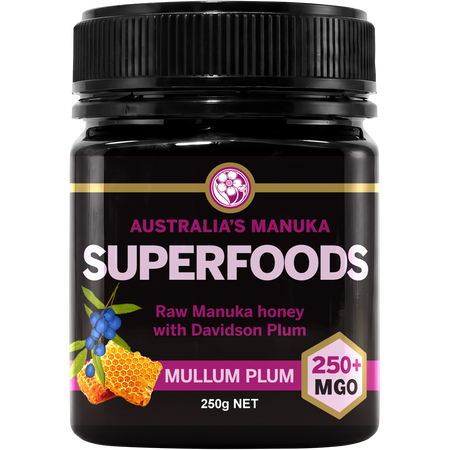Australia's Manuka Superfoods Manuka Mullum Plum 250+MGO 250g