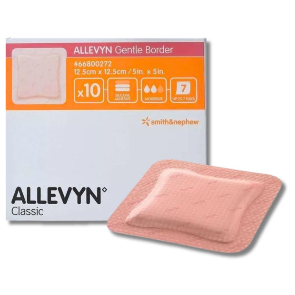Allevyn Gentle Border 12.5x12.5 10pk