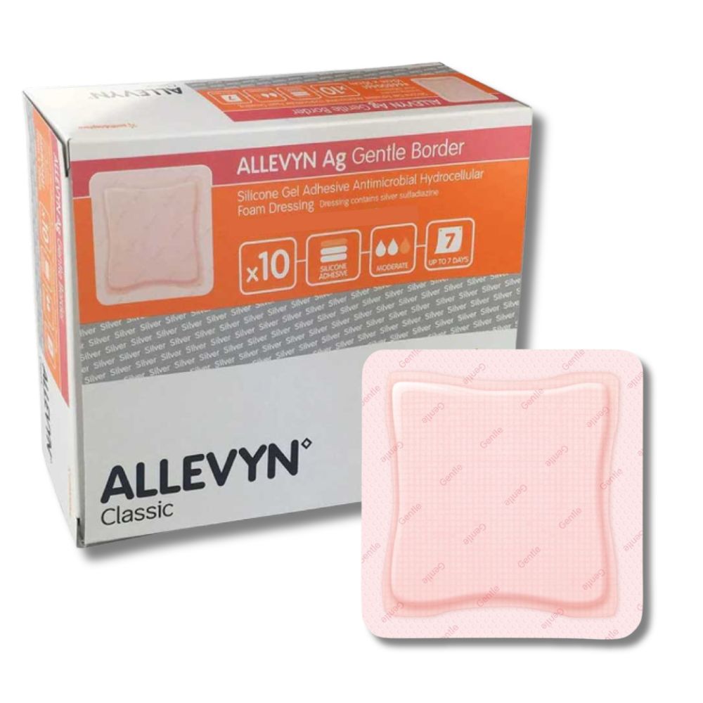 Allevyn Ag Gentle Border 7.5cm Cnt 10