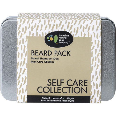THE AUSTRALIAN NATURAL SOAP CO Self Care Collection Beard Pack 2pk