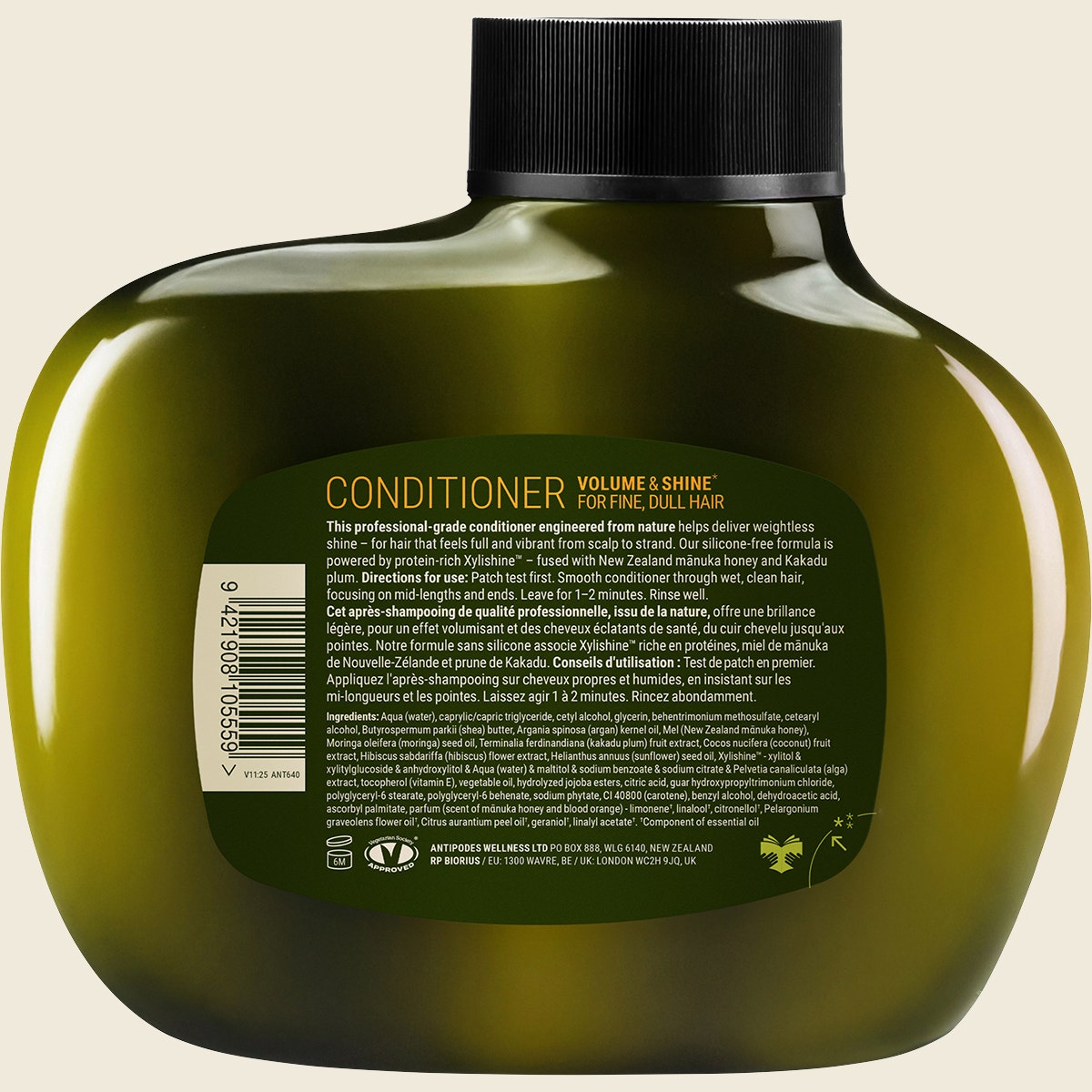 Antipodes Manuka + Orange Volume & Shine Conditioner 340ml