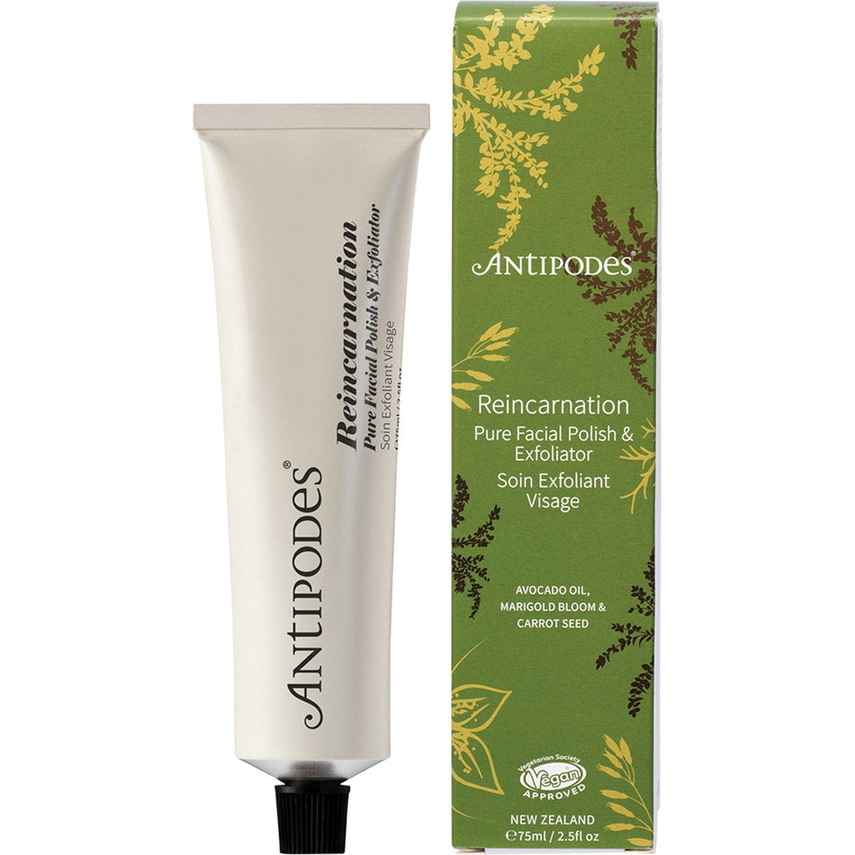 Antipodes Reincarnation Pure Facial Polish & Exfoliator 75ml