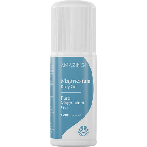 AMAZING OILS Magnesium Daily Gel Pure Magnesium Gel Roll-On 60ml