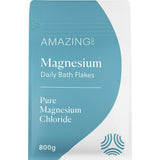 AMAZING OILS Magnesium Bath Flakes Natural Relief 800g