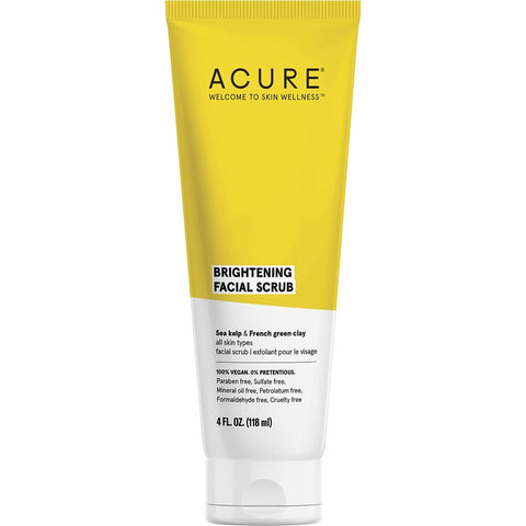 Acure Brightening Facial Scrub 118ml