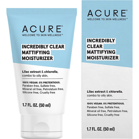 ACURE Incredibly Clear Mattifying Moisturizer 50ml