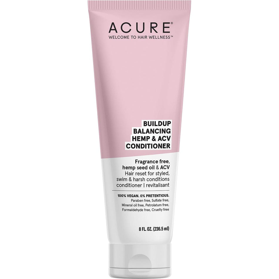 Acure Buildup Balancing Hemp & Acv Conditioner 236ml