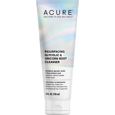 ACURE Resurfacing Glycolic & Unicorn Root Cleanser 118ml