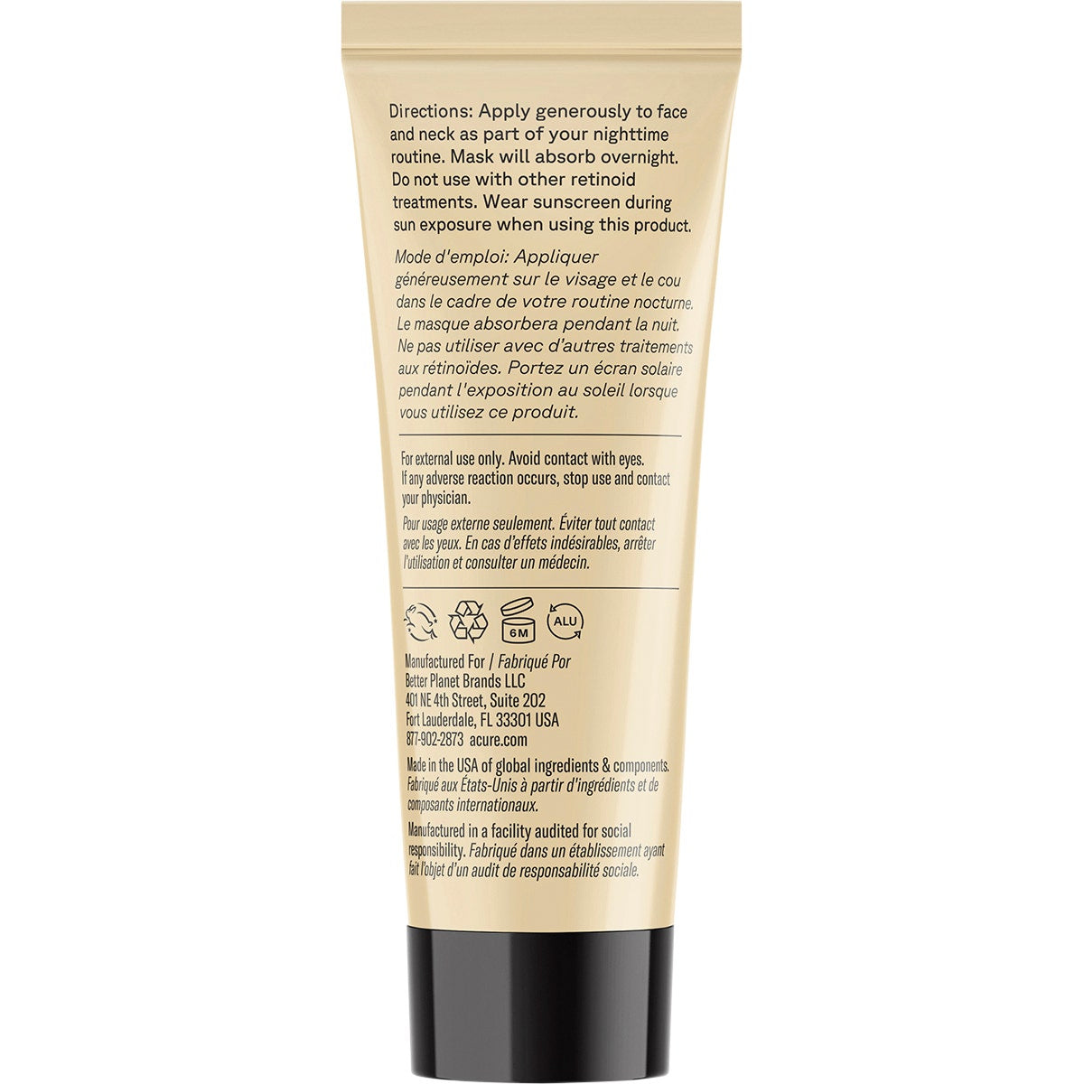 ACURE Revived Radiance Overnight Mask 50ml