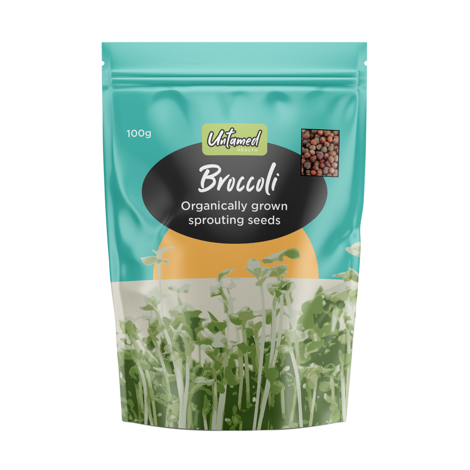 Untamed Health Broccoli Sprouting Seeds 100g