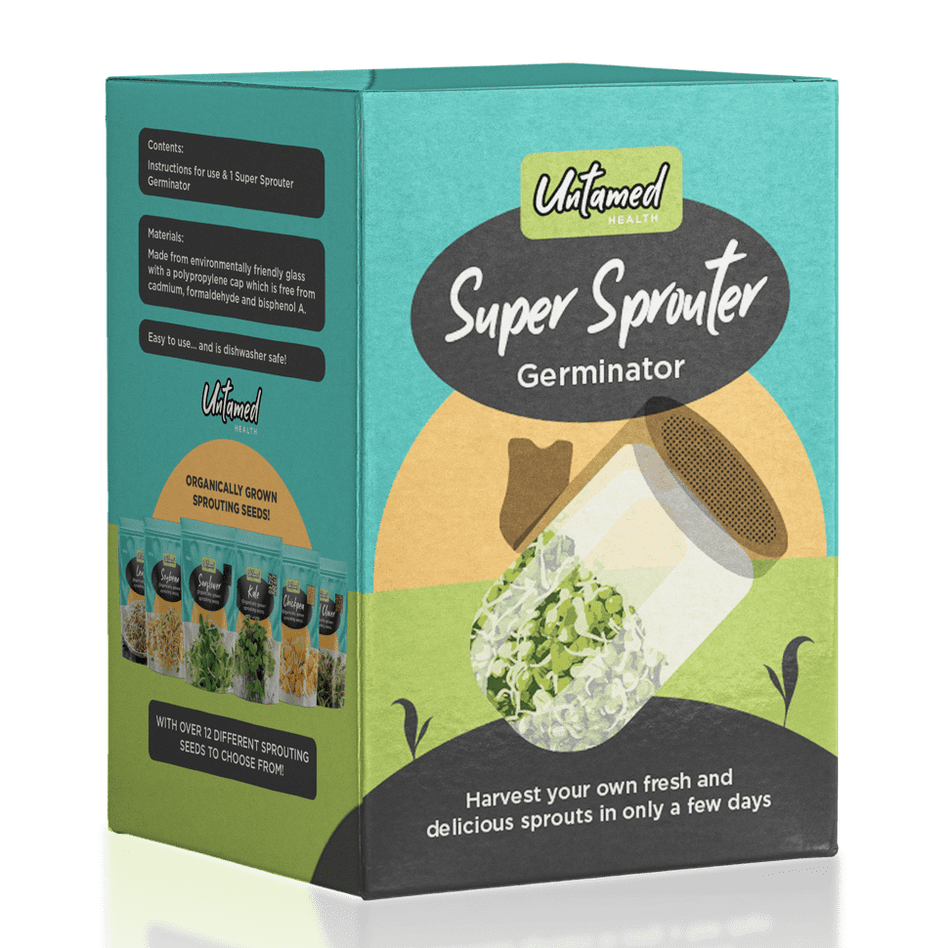 Untamed Health Glass Germinator 1Pk