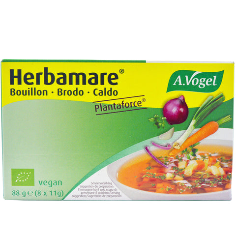 A.Vogel Herbamare Bouillon Cubes Org 8 x 9.5g (Pack of 12)