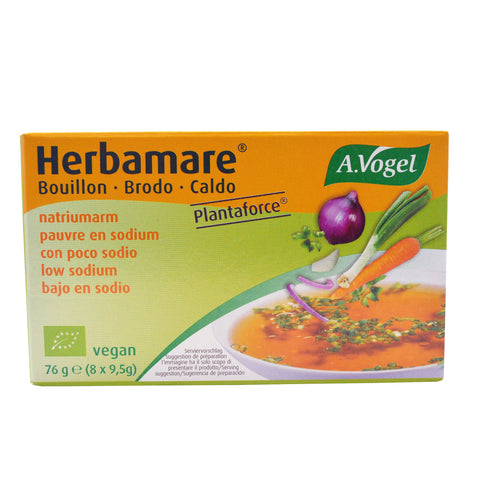 A.Vogel Herbamare Bouillon Low Sodium 8 x 9.5g (Pack of 12)