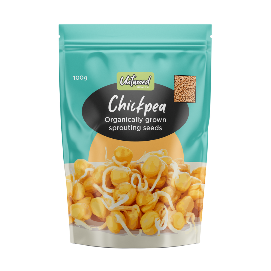 Untamed Health Chickpea Sprouting Seeds 100g