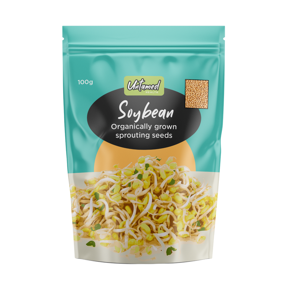 Untamed Health Soybeans Sprouting Seeds 100g
