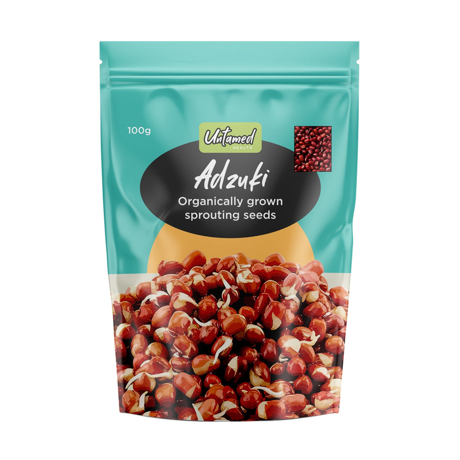 Untamed Health Adzuki Sprouting Seeds 100g
