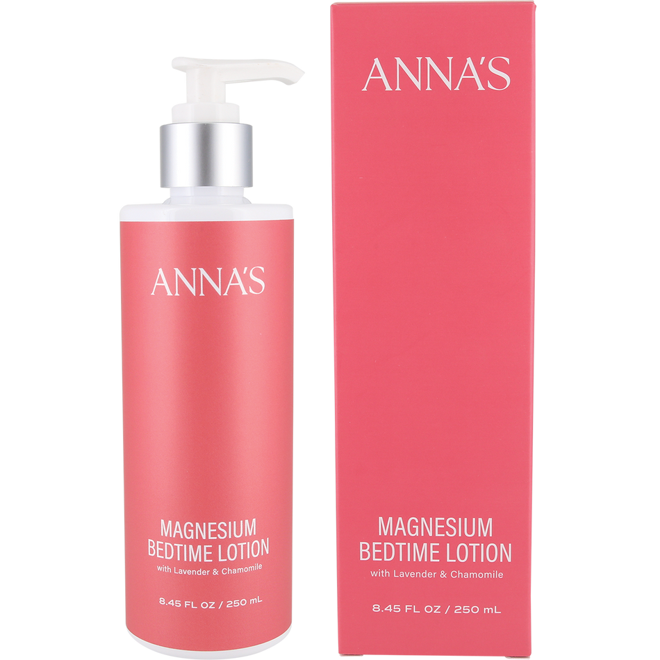 Anna's Magnesium Bedtime Lotion With Lavender & Chamomile 250ml