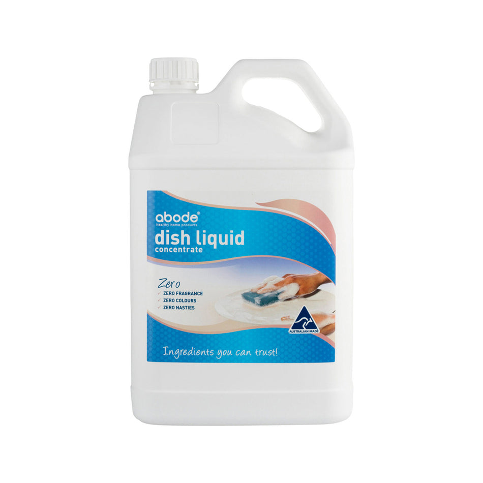 Abode Dish Liquid Concentrate Zero 4 Litres