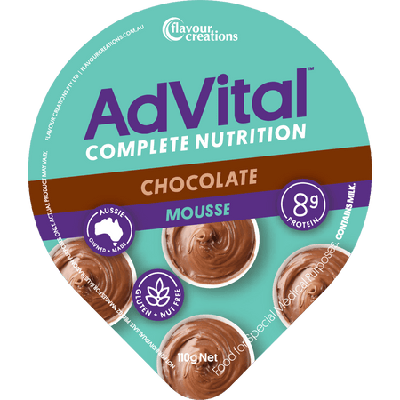 Advital Mousse Chocolate 120g 12PK
