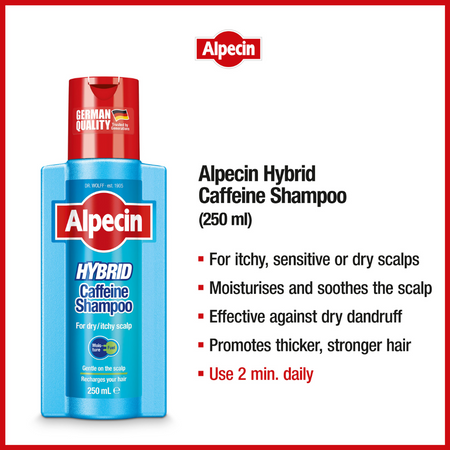 Alpecin Hybrid Caffeine Shampoo 250mL