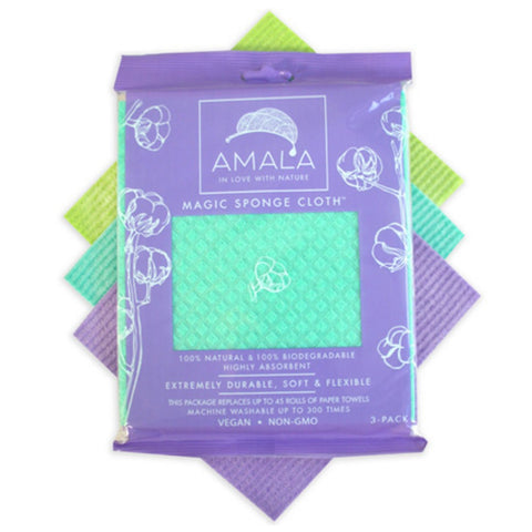 Amala Magic Sponge Cloth 100% Biodegradable 3