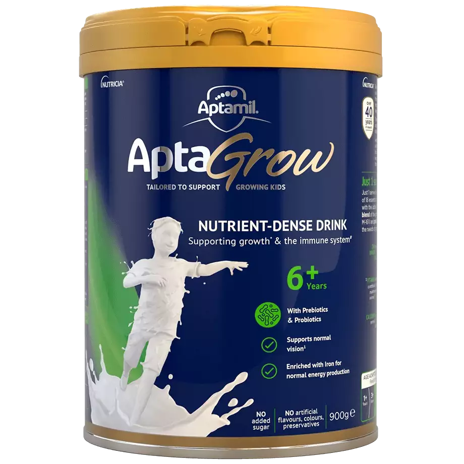 AptaGrow Nutrient-Dense Milk Drink From 6+ Years 900g