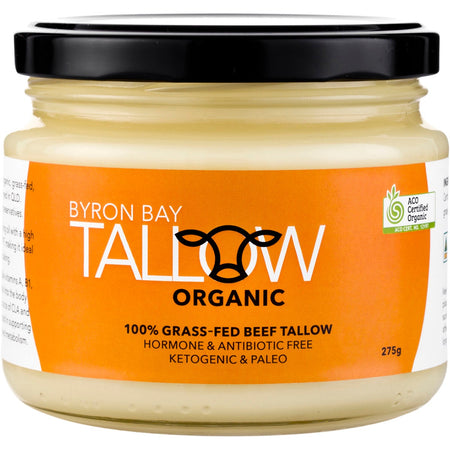 Byron Bay Tallow Organic Grass Fed Beef Tallow 275g
