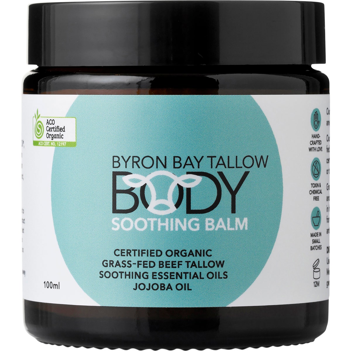 Byron Bay Tallow Body Soothing Balm 100ml