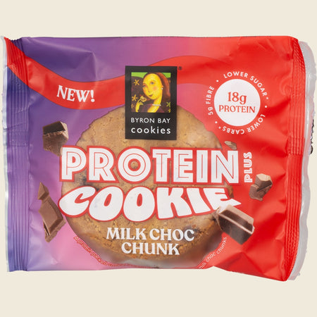 Byron Bay Cookies Protein Cookie Milk Choc Chunk 12x60g