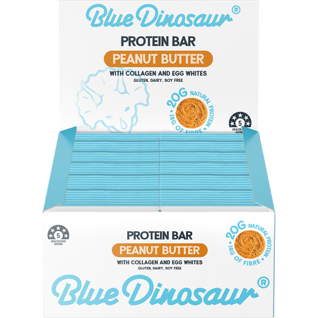Blue Dinosaur Peanut Butter Protein Ball 40g Pack of 12