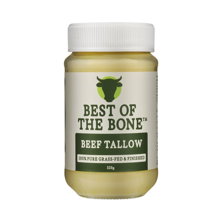Best of the Bone Beef Tallow Pure Grass-fed Suet Dripping 320g