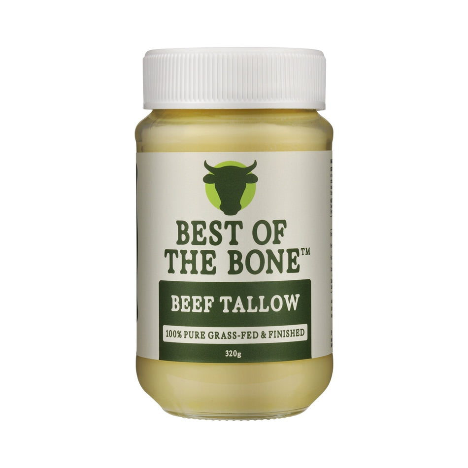 Best of the Bone Beef Tallow Pure Grass-fed Suet Dripping 320g