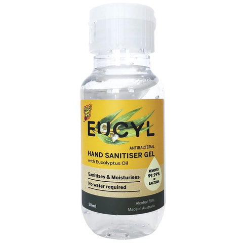 BUG-GRRR OFF EUCYL Hand Sanitiser Gel With Eucalyptus 50ml