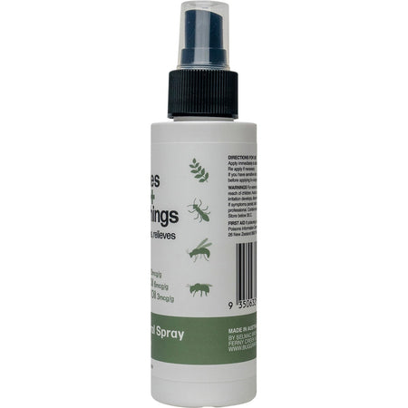 Bug-Grrr Off For bites stings + itchy things 100% Natural Spray 100ml