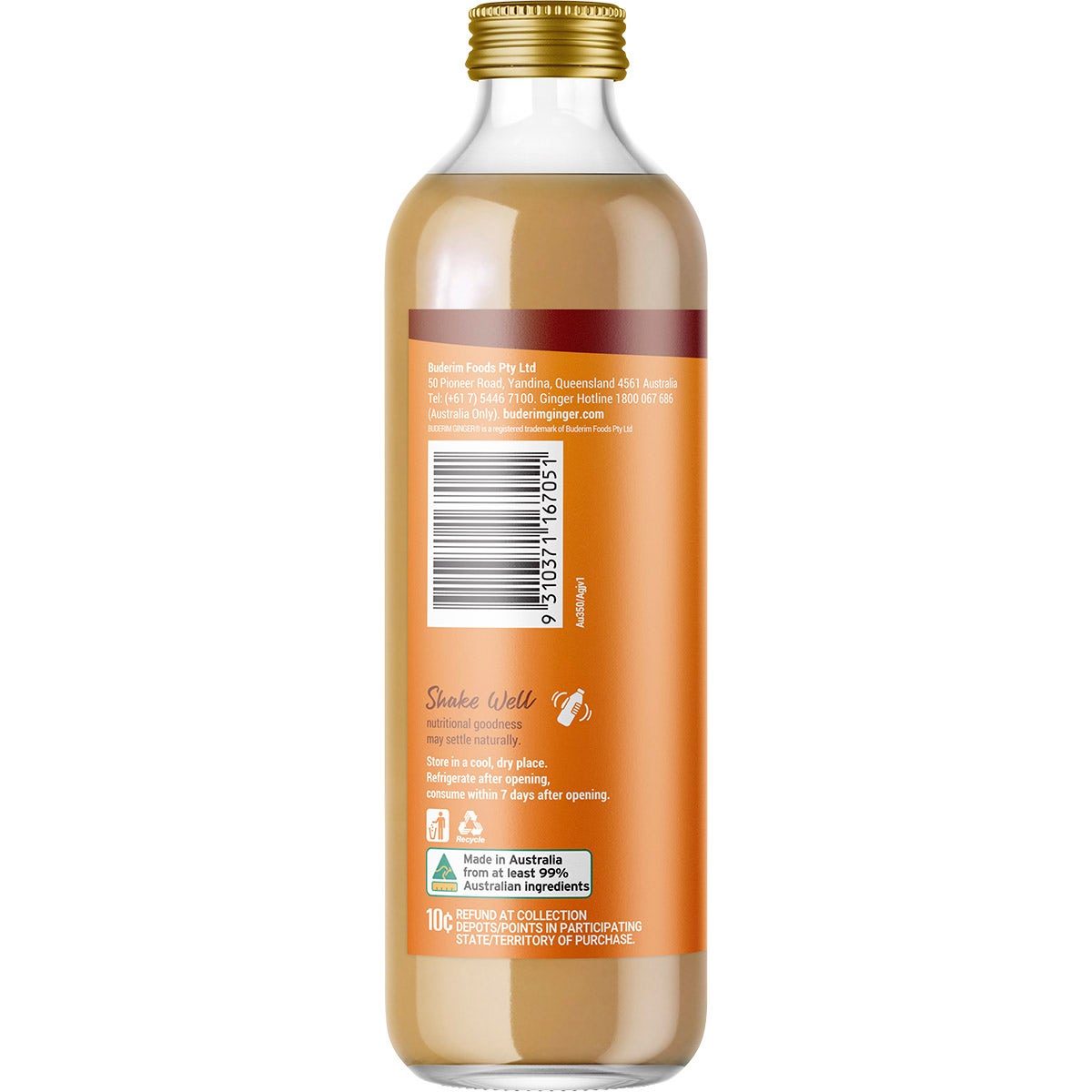 Buderim Ginger Australian Ginger Juice 350ml