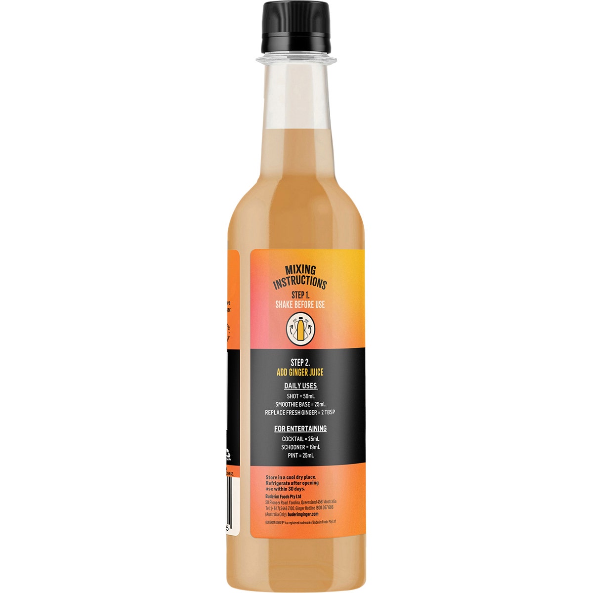 Buderim Ginger Australian Ginger Juice 750ml