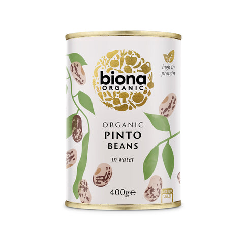 Biona Organic Pinto Beans 400g (Pack of 6)